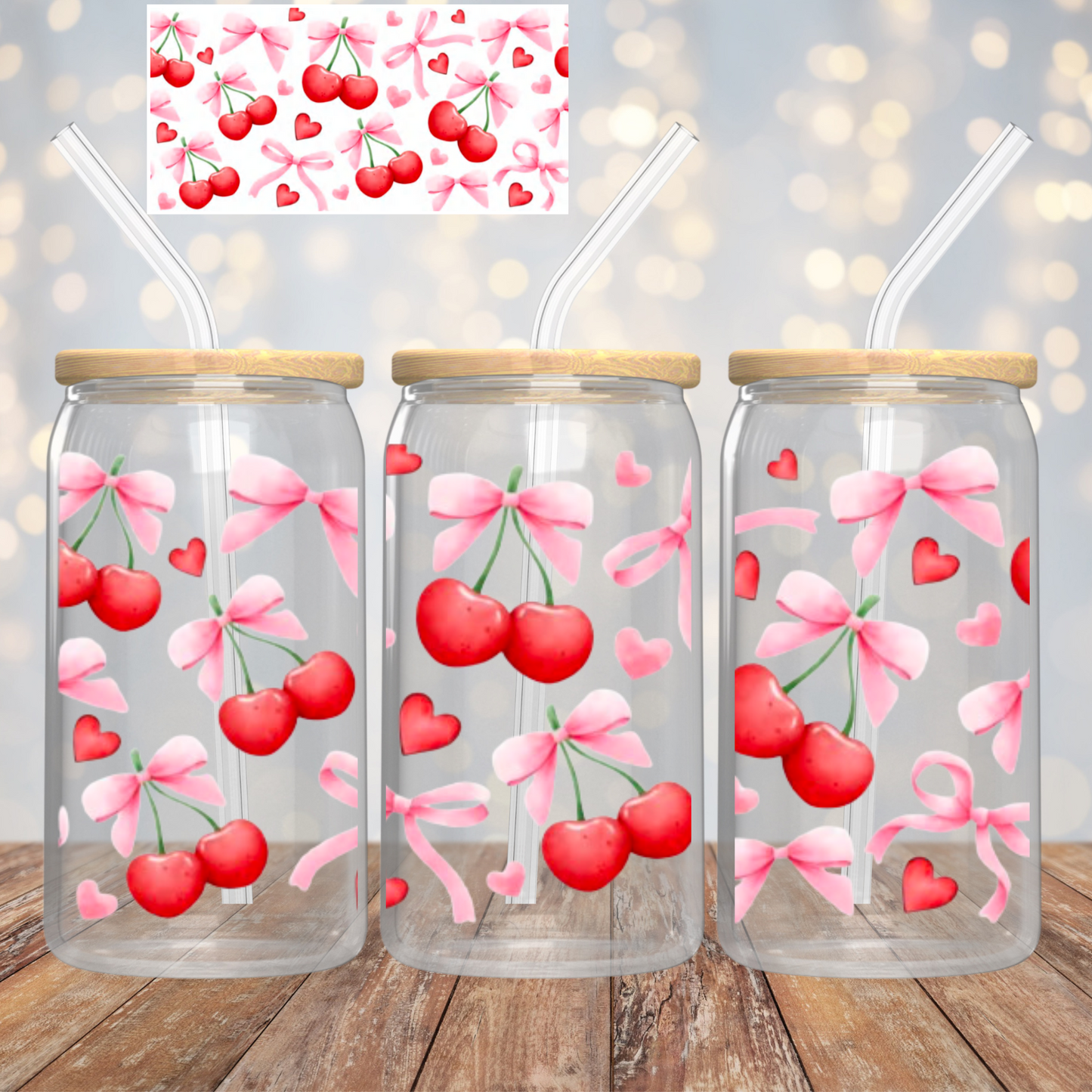 "Cherries & Bows"