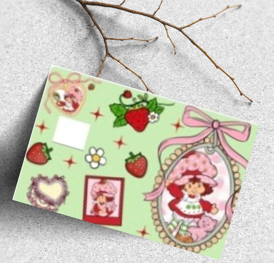 Strawberry Shortcake Credit Card Wrap