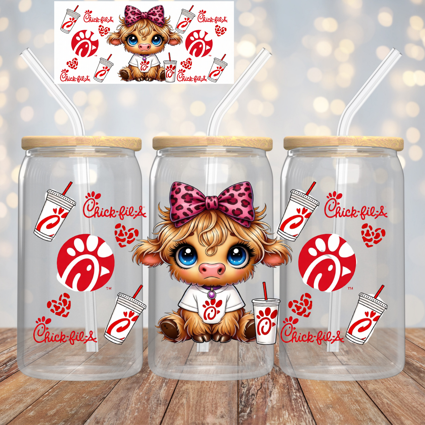 Highland Cow/Chick-fil-a