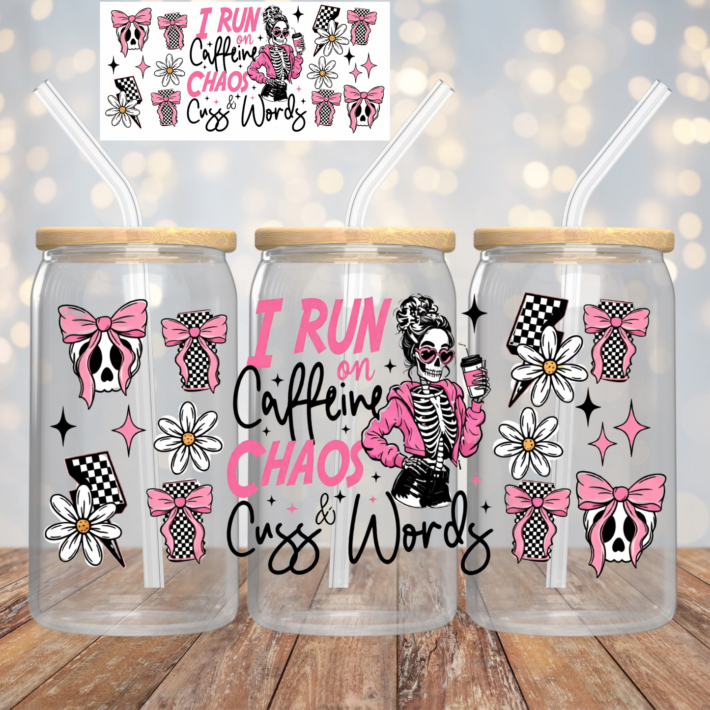 Caffeine, Chaos & Cuss Words