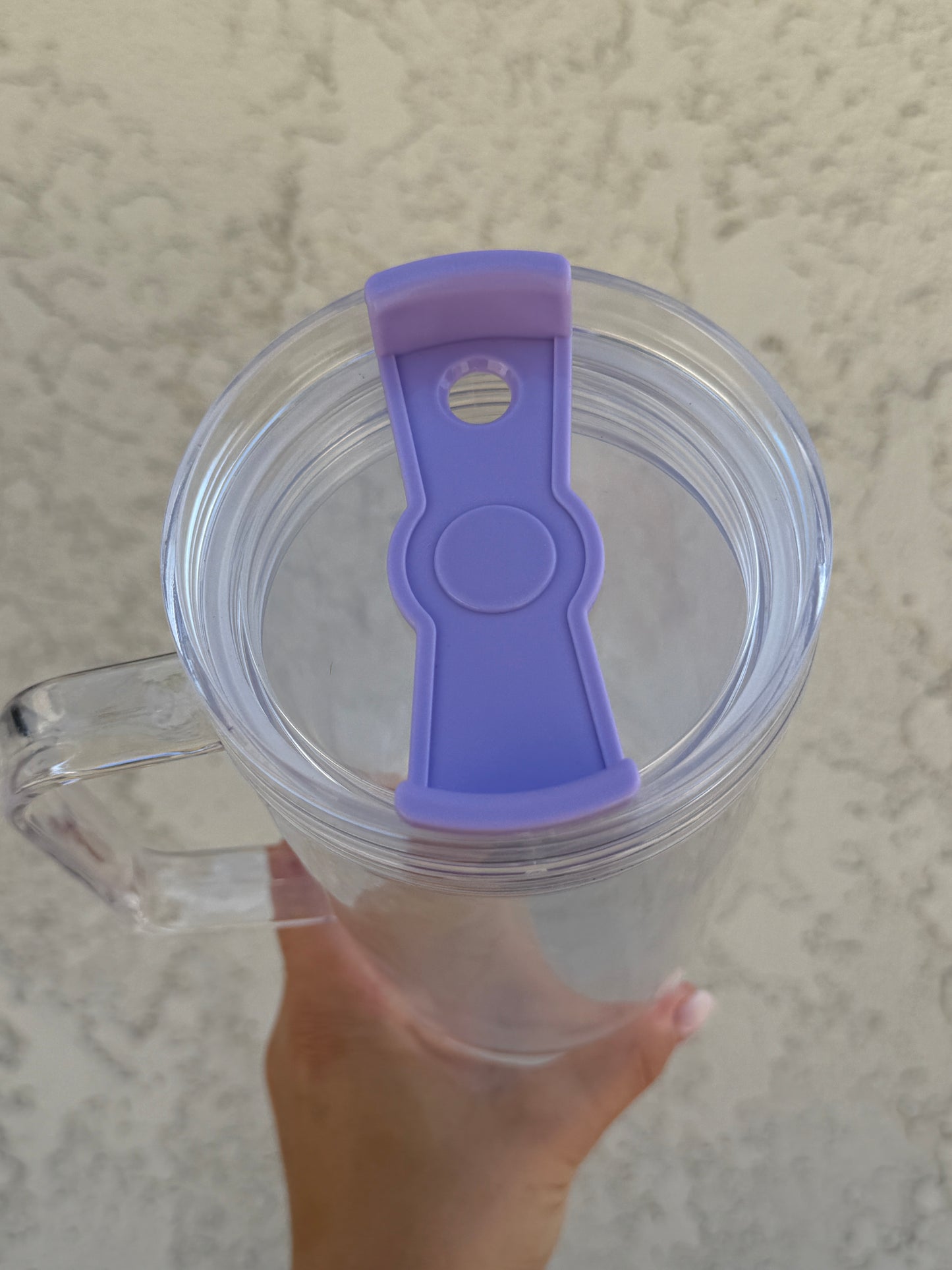 40oz Acrylic Snowglobe Tumblers with Handle