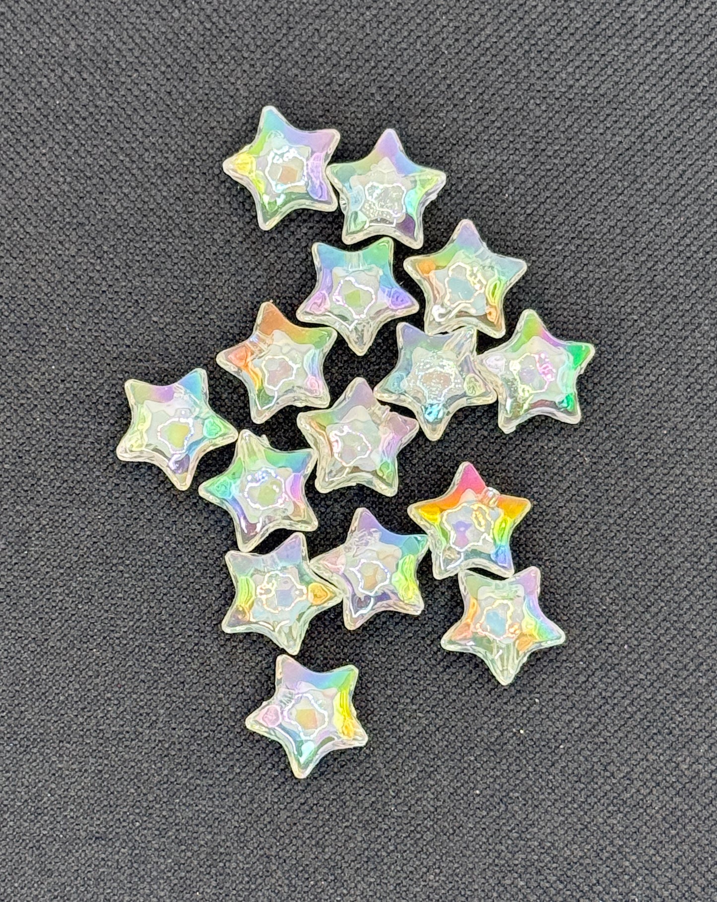 Clear Star Beads