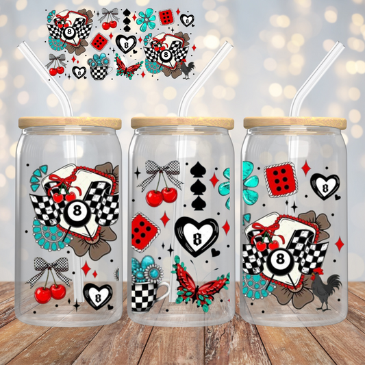 8 Ball/Cherries/Bows
