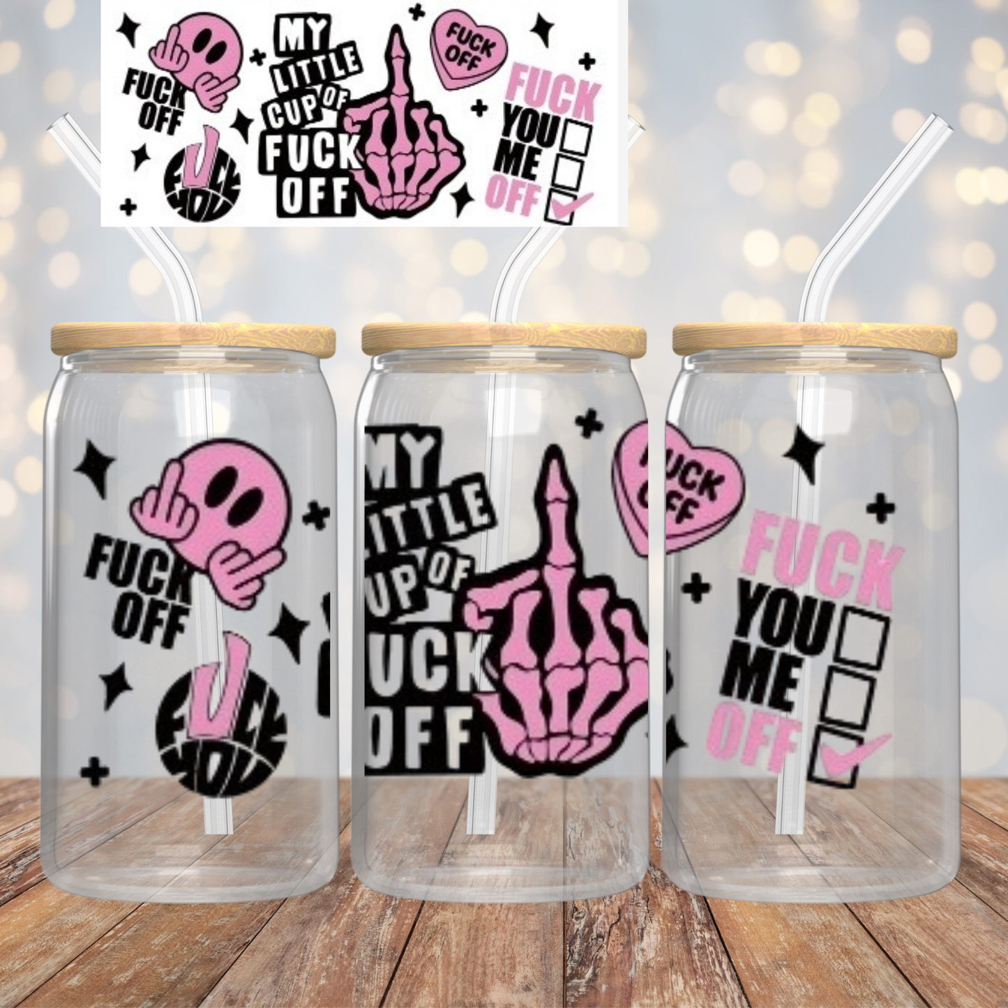 My little cup of Fuck Off