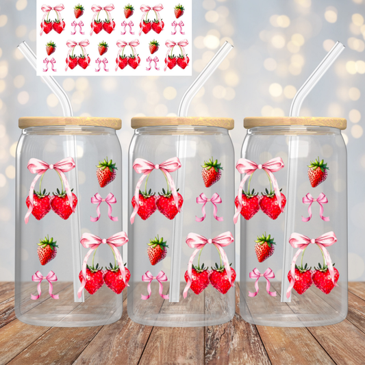 Strawberries & Bows