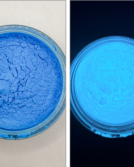 Neon Blue (Glow in the Dark Mica) 50g