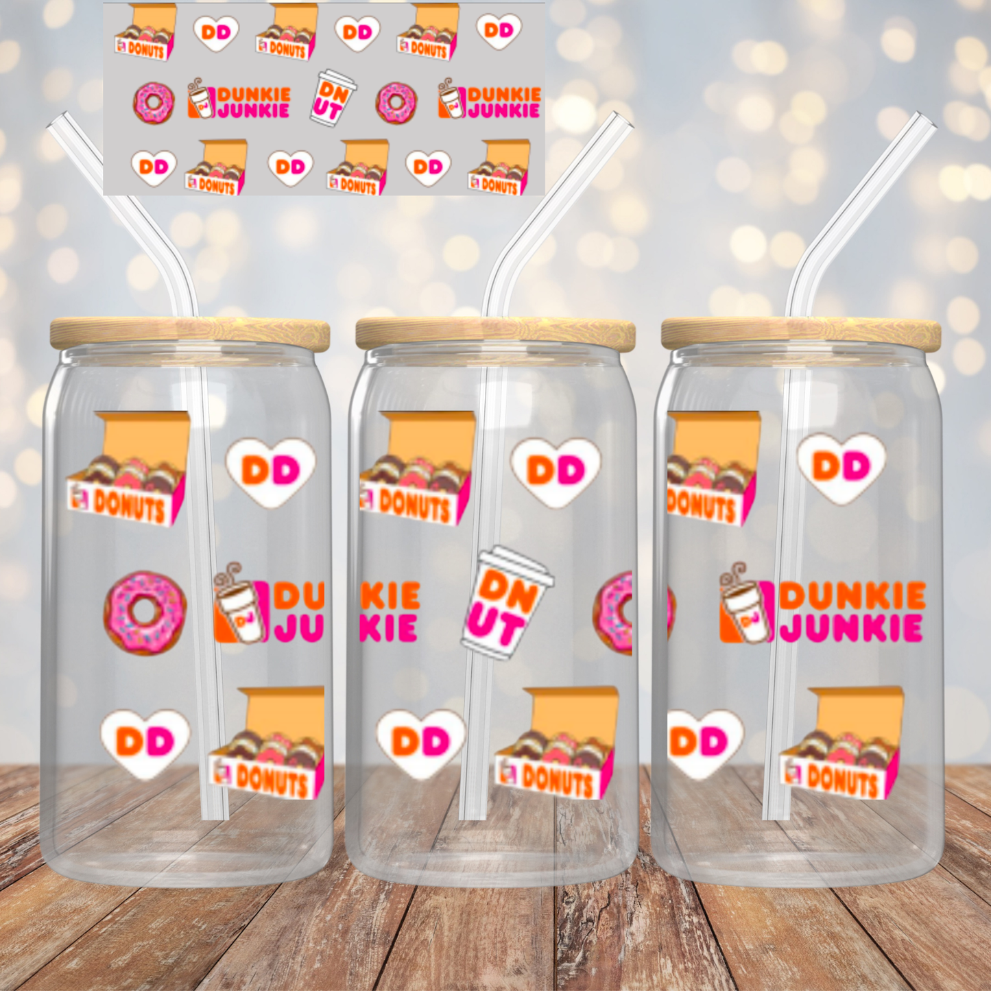 Holographic Dunkie Junkie