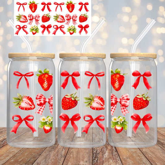 Strawberries & Bows