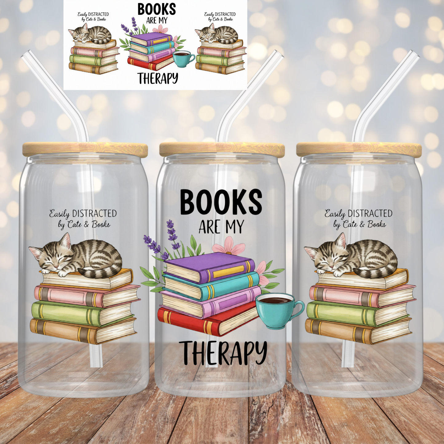 Books are my therapy