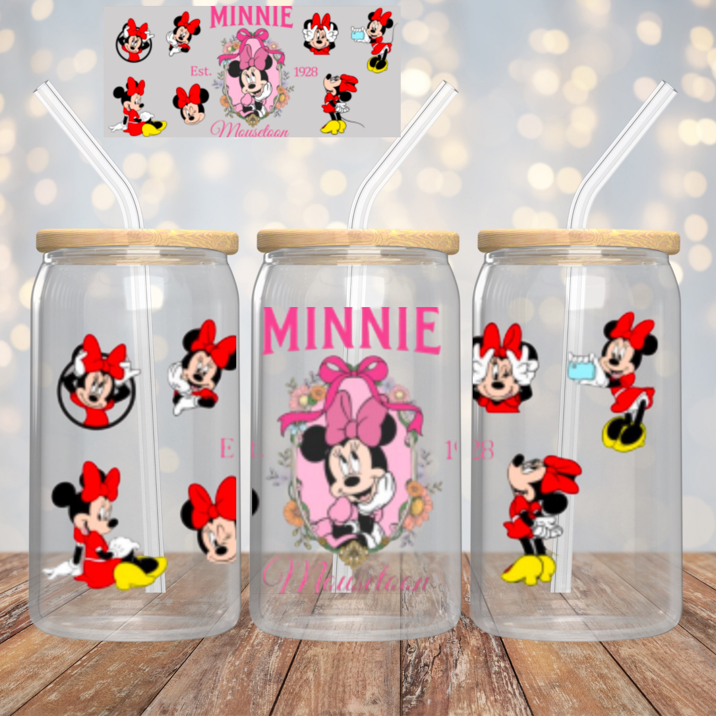 Holographic Minnie Mouse