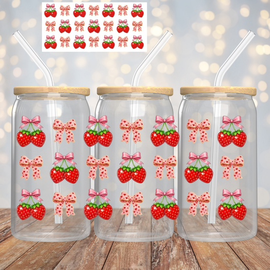 Strawberries & Bows