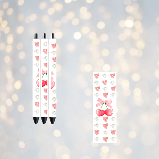 Cherry & Pink Bows