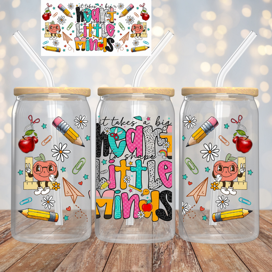 It Takes a big heart to shape little minds