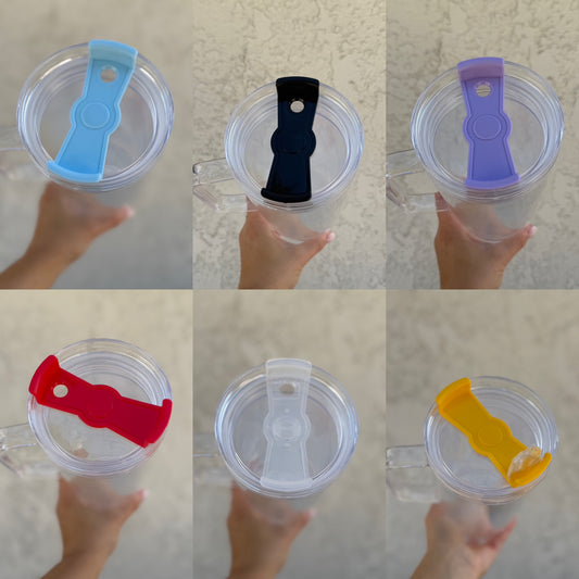 40oz Acrylic Snowglobe Tumblers with Handle