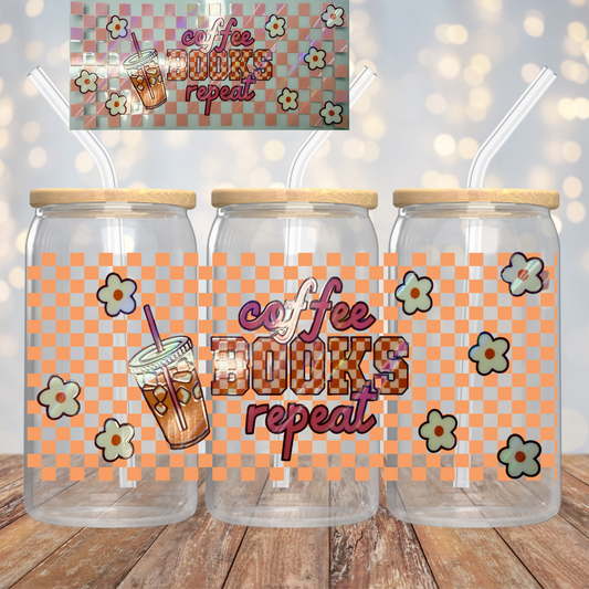 Holographic Coffee Books Repeat