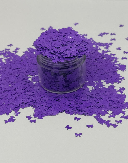 Dark Purple Bows