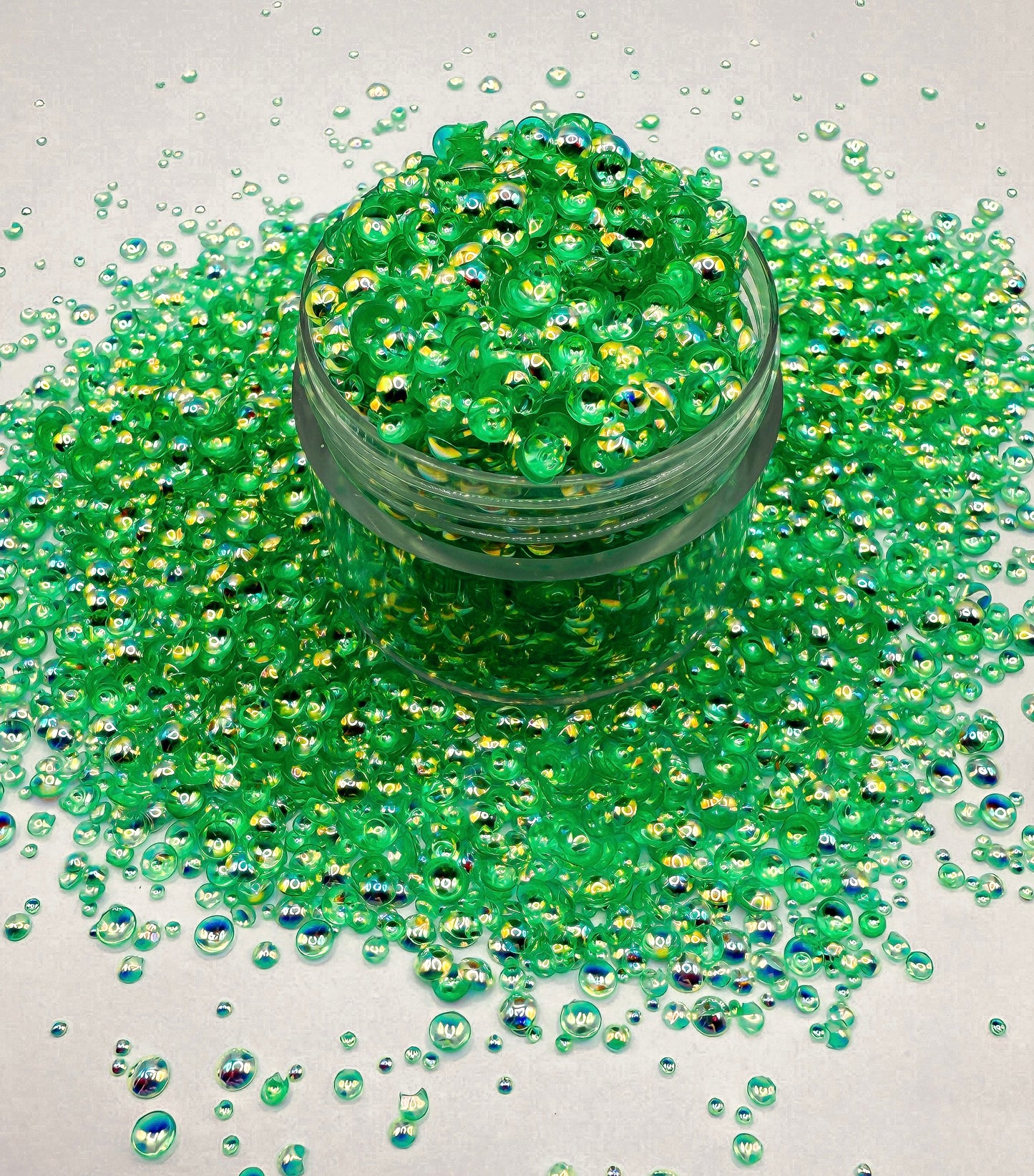 Electric Lime (3D Pearls)