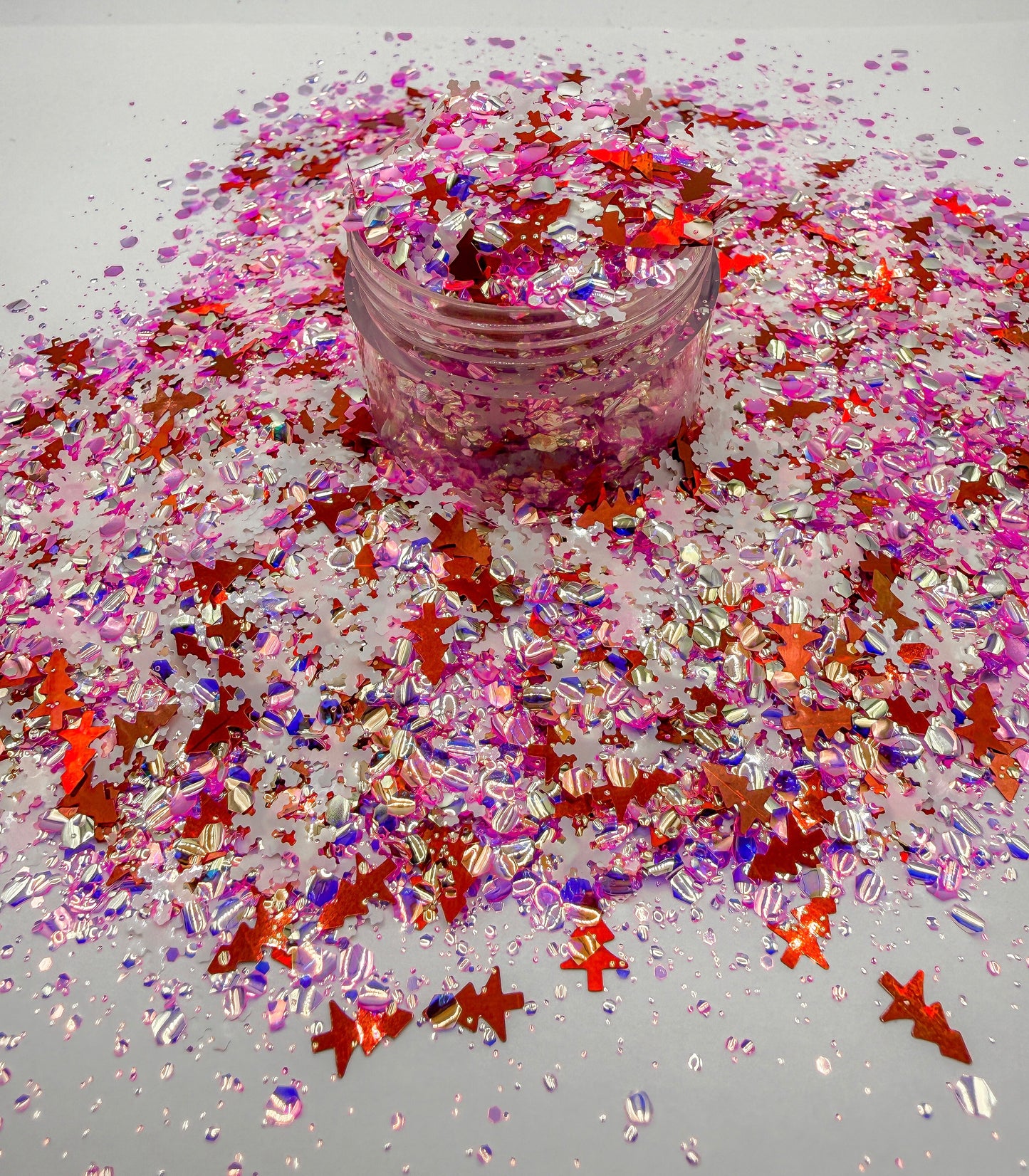 Candy Cane (Bubble Glitter)