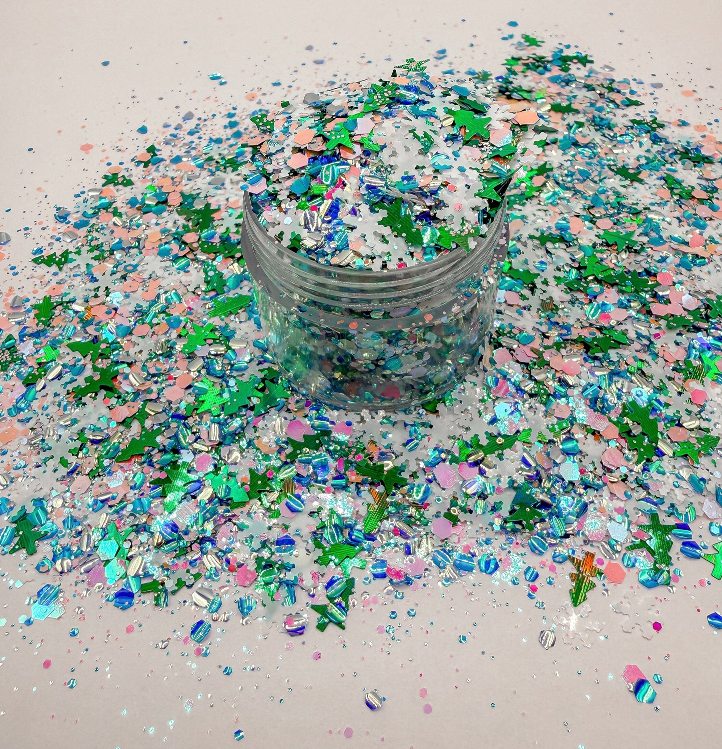 Peppermint Bliss (Bubble Glitter)