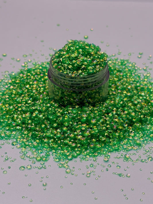 Electric Lime (3D Pearls)