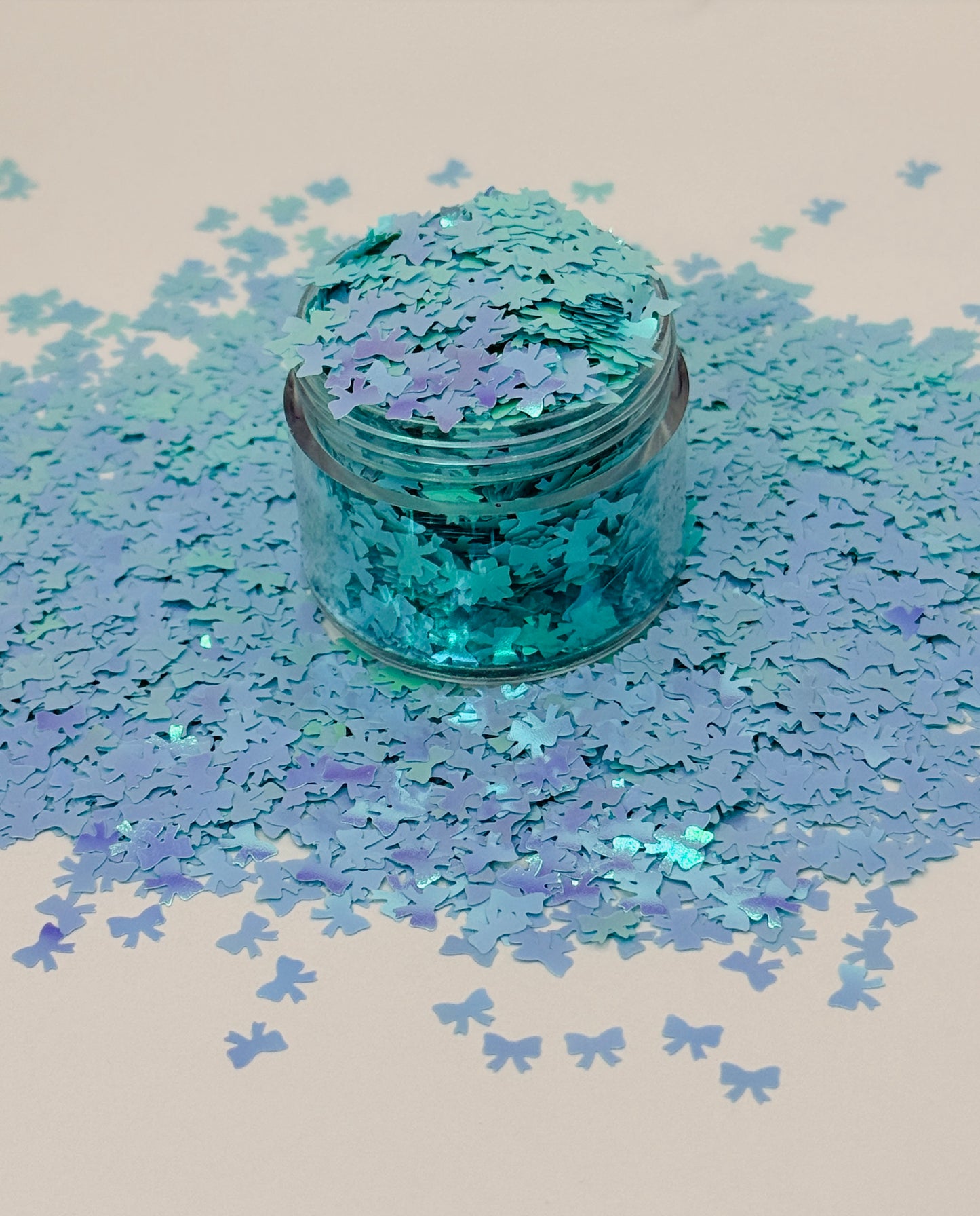 Opal Blue Bows