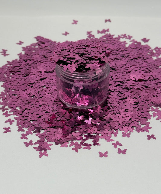 Dark Pink Butterflies
