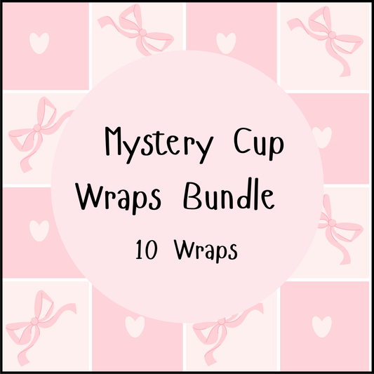 Mystery 16oz Cup Wraps Bundle