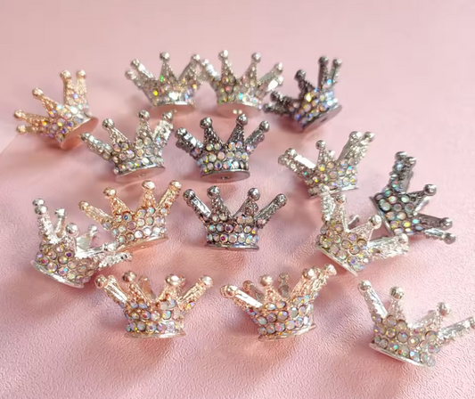 Metal Crown Beads